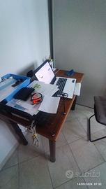 Scrivania 100x60X75  colore noce