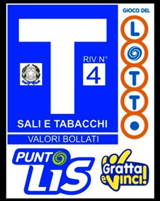 Bar tabaccheria lotto