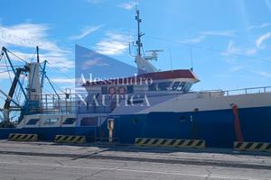 Motopesca peschereccio a volante e strascico