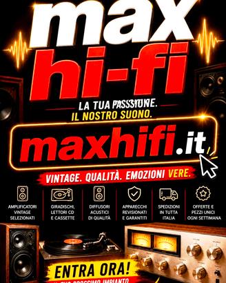 Max Hi Fi vintage