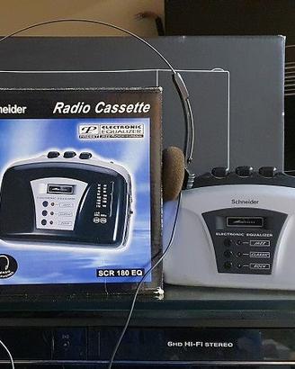 Radio Cassette Schneider SCR 180 EQ