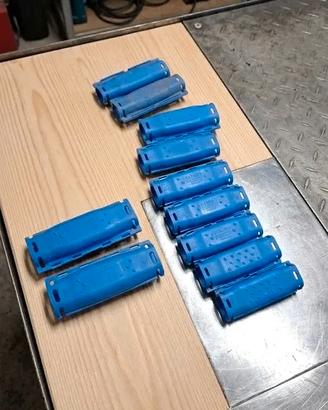 Lotto di 11 Muffole in resina gel per cavi elettri