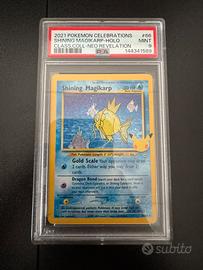 Pokémon Shining Magikarp 066 PSA 9 Celebrations