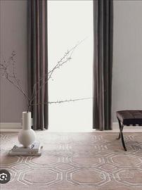 Benuta Modello Sky 230x160 grigio tappeto lana