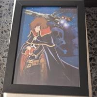 cornice quadretti 13x18 capitan harlock