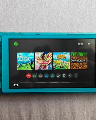 Nintendo switch lite trasparente 