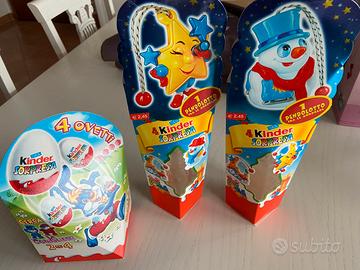 Kinder - lotto confezioni Natale e Coniglietti