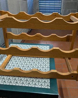 Portabottiglie / Cantinetta in legno