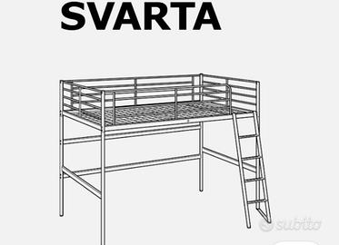 Letto a soppalco ikea
