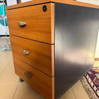 Cassettiera con ruote a 3 cassetti