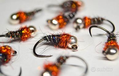 Ninfa Total Black - Pesca a Mosca