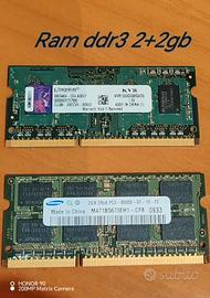 Ram ddr3 2gb + 2gb