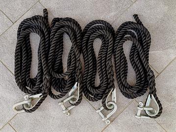 4 bragotti per ormeggio 