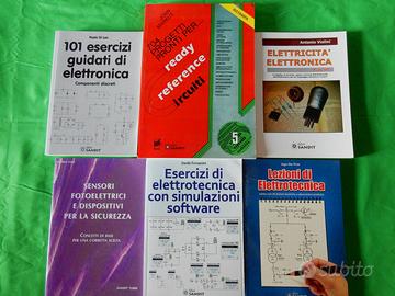 Lotto Libri Elettronica Elettrotecnica Laboratorio