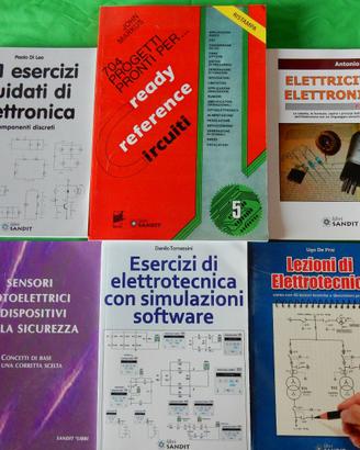 Lotto Libri Elettronica Elettrotecnica Laboratorio