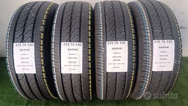 4 GOMME 215 70 15C BARUM 2023 RIF3284