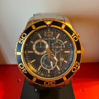 Nautica NST Cronografo full set acciaio/oro rosa