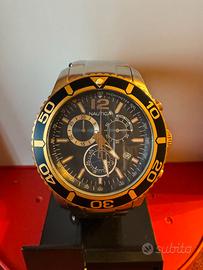 Nautica NST Cronografo full set acciaio/oro rosa