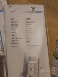 Diamanti naturali certificati e sigillati