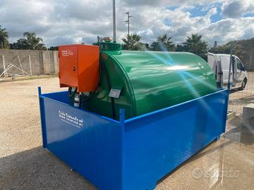 cisterna serbatoio gasolio 3000 litri pronta conse