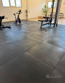 Pavimento gommato palestra