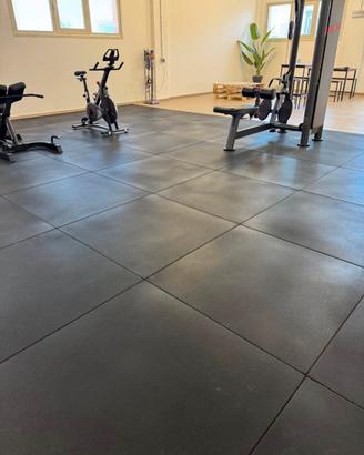 Pavimento gommato palestra