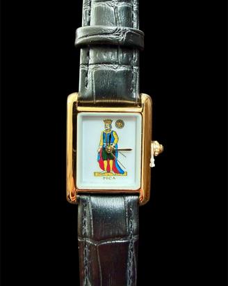 Orologio Pica Tank Vintage movimento Seiko Citizen