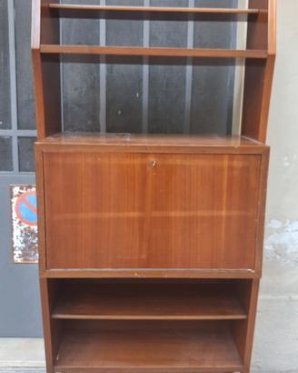 libreria scandinava vintage 