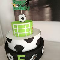 Torta scenografica  calcio 