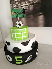 Torta scenografica  calcio 