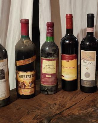 VINI D'ANNATA, BORDEAUX, CORVO,BAROLO E LIQUORI
