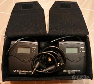 Sennheiser Bodypack  EW 100 G2 set + Microfono 