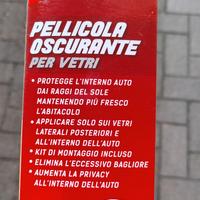 pellicola oscurante 
