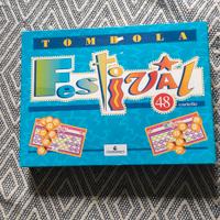 Gioco da tavola vintage tombola del festival