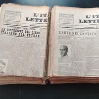 51 Settimanali l' Italia Letteraria anno 1933 