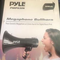 Megafono Nuovo Bullhorn Pyle PMP53IN