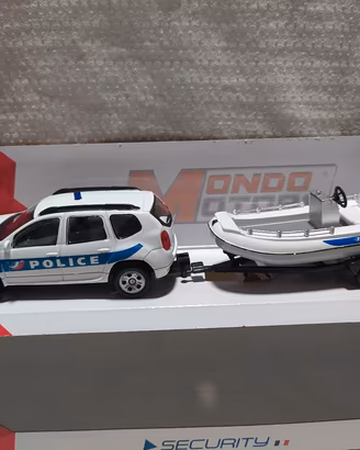 Dacia Polizia con gommone