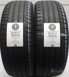 2 GOMME 225 60 17 BRIDGESTONE A58231