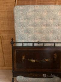 Letto ferro battuto antiquariato arredo per b&b