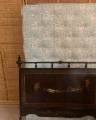 Letto ferro battuto antiquariato arredo per b&b