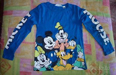 Maglie a maniche lunghe con personaggi Walt Disney