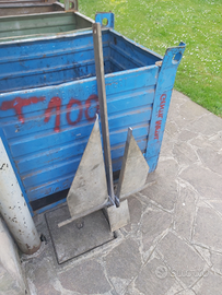 Ancora danforth 20 acciaio zincato