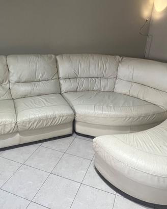 Divano in pelle Poltrone e Sofà con chaise longue