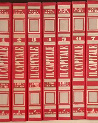 Karl Marx - IL CAPITALE - Enciclopedia 7 Vol.