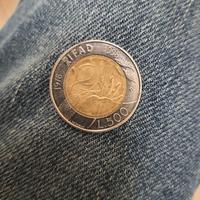 Moneta 500 lire IFAD RARA 1978 1998