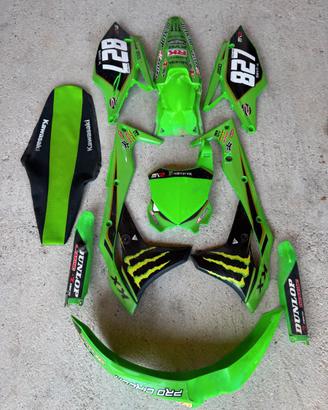 kit plastiche Kawasaki kx 250