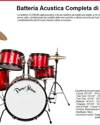 batteria bambini