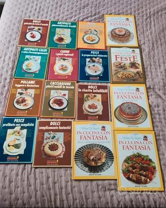 Lotto libri di cucina ricette Wilma De Angelis 