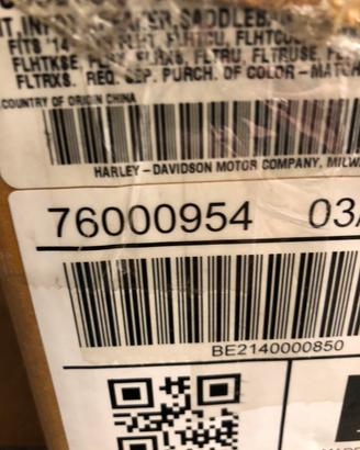 Impianto stereo per borse Harley Davidson