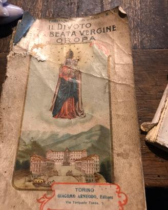 Libro DiVoto Beata Vergine Oripa 1900